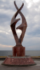 img 0200  --> Sculpture of sea birds in flight, Puerto Penasco.